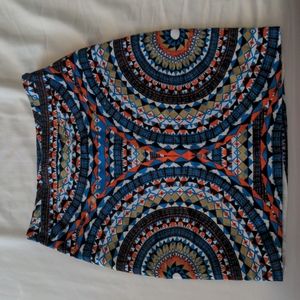 Tabitha Art Deco Lined Pencil Skirt